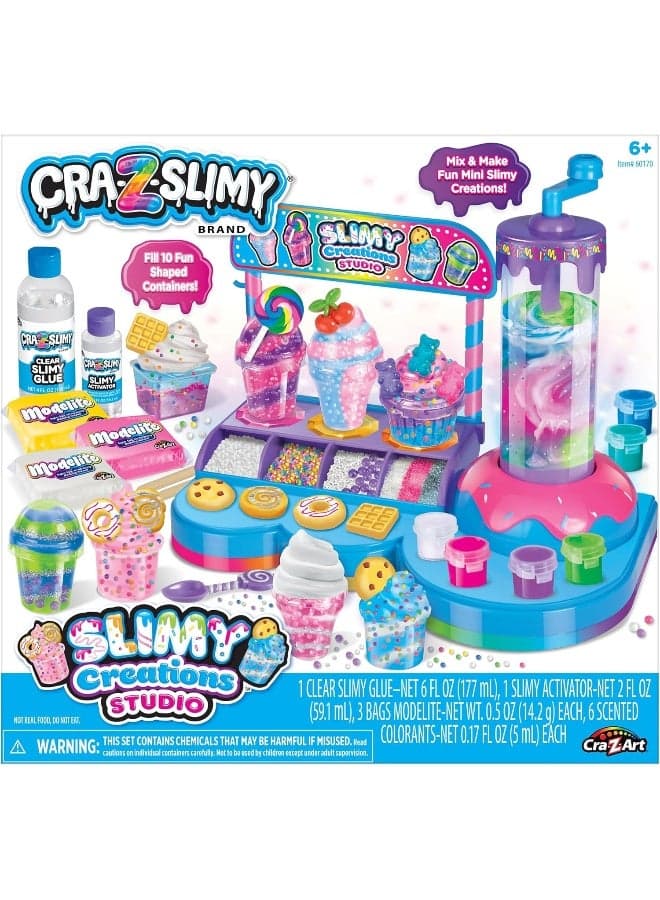 Cra-Z-Slimy Dessert and Drink Slimy Creations Studio Playset