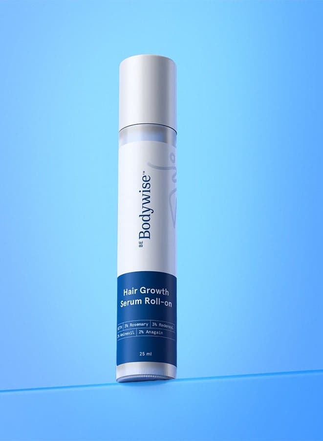 Rosemary Hair Growth Serum (Roll On) | 3% Redensyl, 2% Aminexil & 2% Anagain | Hair fall control serum for Women & Men | Promotes Hair Growth & Stimulates Hair Follicles | For All Hair Types | 25ml