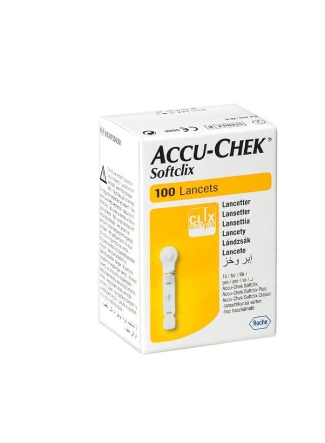 Softclix Lancet 28Gm 100'S