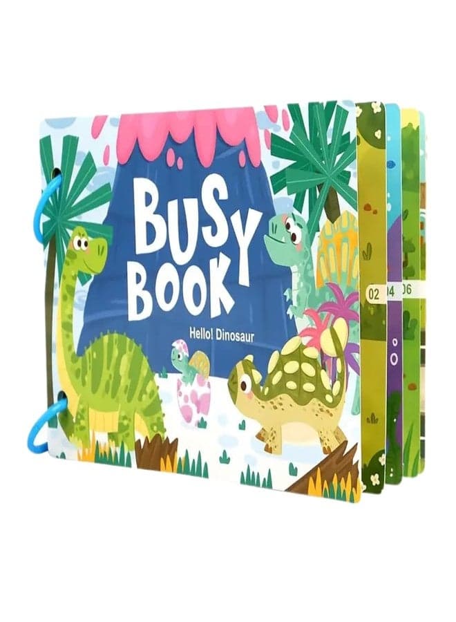 SHINI LIFESTYLE Montessori Busy Books for Kids, 10 Themes Busy Book for Toddlers 1-3 Boys & Girls, Preschool Activity Learning Toys for Kids to Develop Learning Skill (Learning Maths Busy Book)