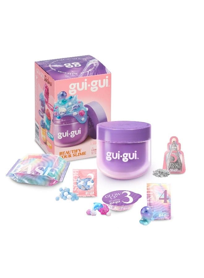 Gui-gui Slime Kit, Assorted 1 Piece (Style & Color May Vary) Each Sold Separately | Collectible Slime | Creative Fun Ideas | Develops Sensory Skills | Entertaining Toy | Stress Relief Toys for Kids