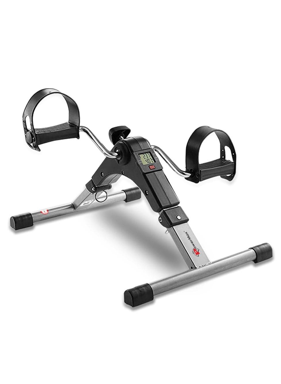Fitness Bs-Mini Mini Cycle Pedal Exerciser With Adjustable Resistance And Digital Display - For Light Leg And Arm Exercise And Physiotherapy At Home