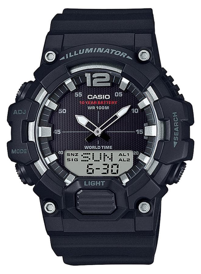 Men Youth Series Analog & Digital Watch HDC-700-1AVDF - 49 mm - Black
