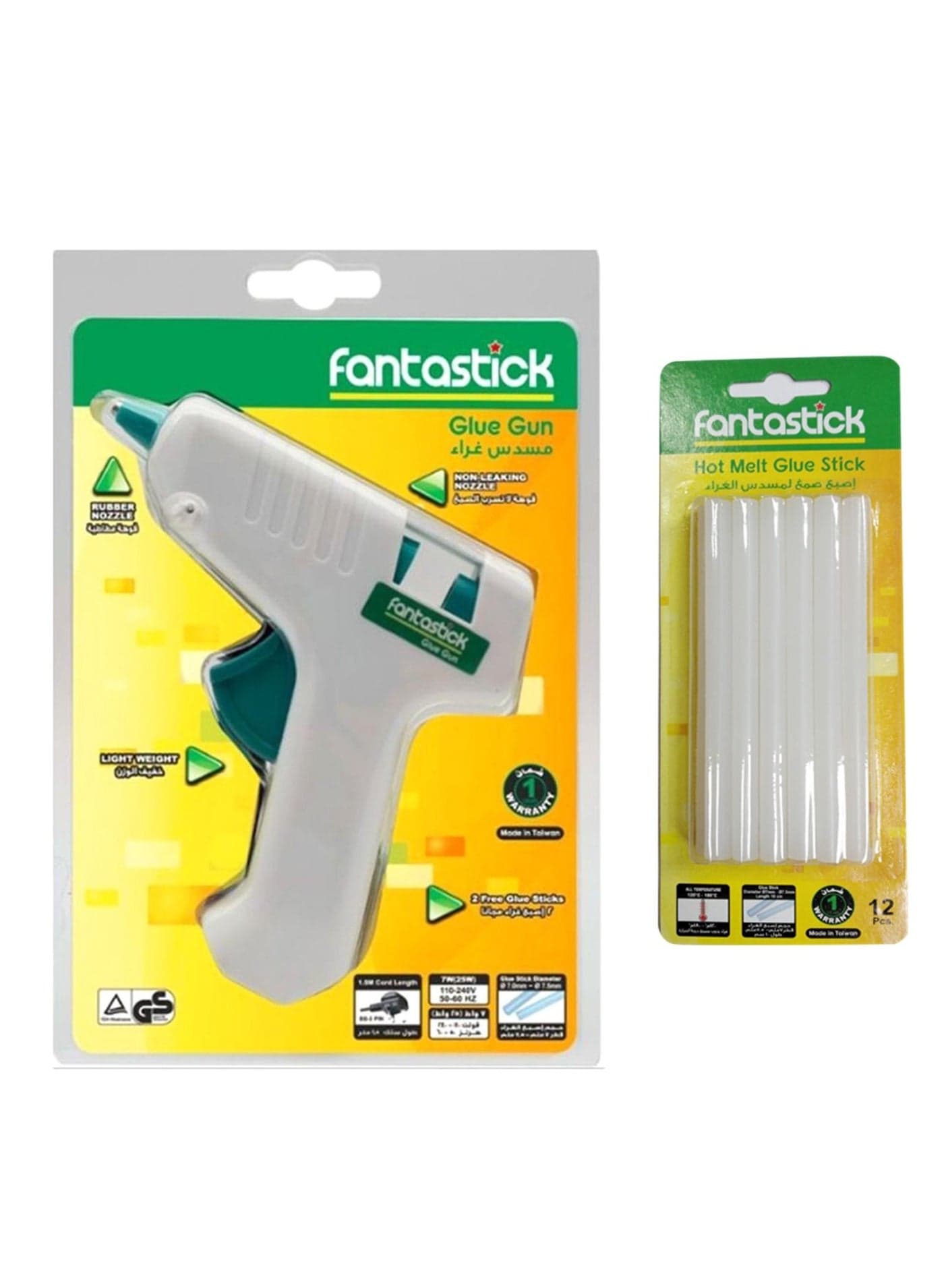 25 Watt Power Regular Hot Melt Glue Machine With A Pack of 12 Glue Sticks