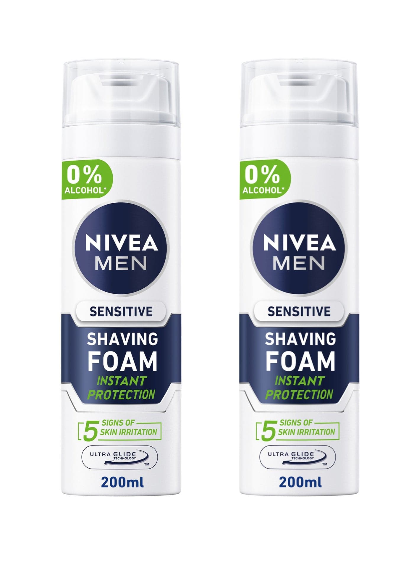 Shaving Foam Sensitive Chamomile And Hamamelis Pack of 2