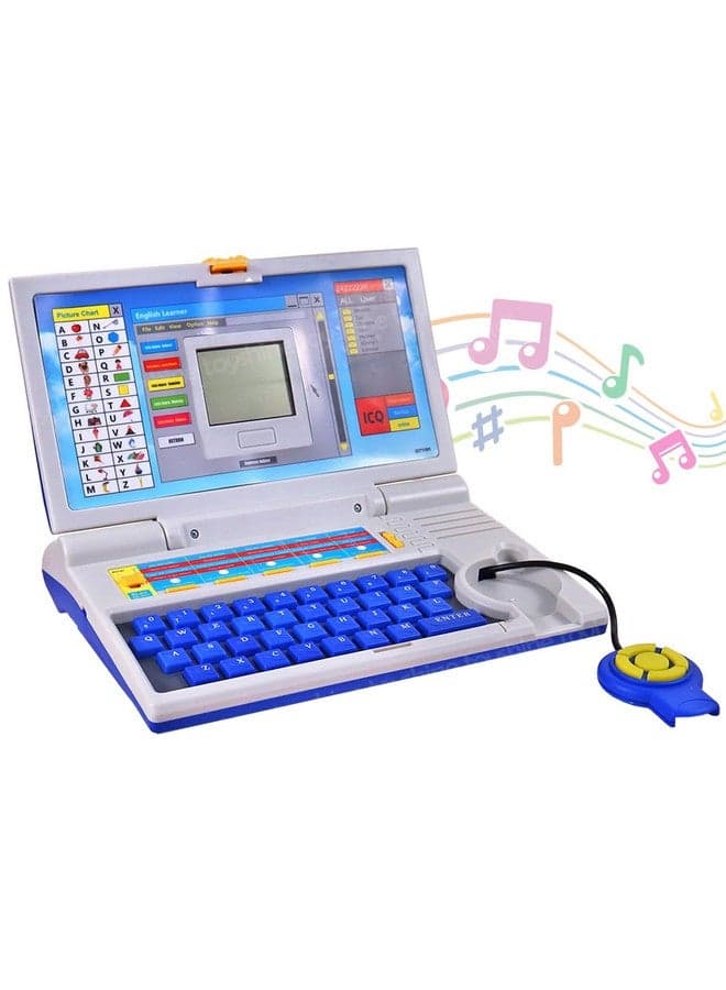 Toyshine Laptop with 20 Activities - with Mouse Kids Learning Laptop Educational Toy Boys Girls Toddler Learner Games Music-B
