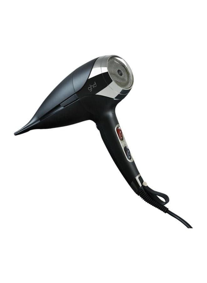 Helios Hair Dryer 1875W Professional Blow Dryer, Longer Life + Brushless Motor Lightweight Hair Dryer For Salon-Worthy Blowout Black