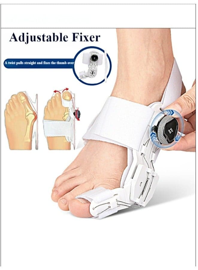 Toe orthosis, toe bunion orthosis, adjustable knob suitable for men and women left and right feet