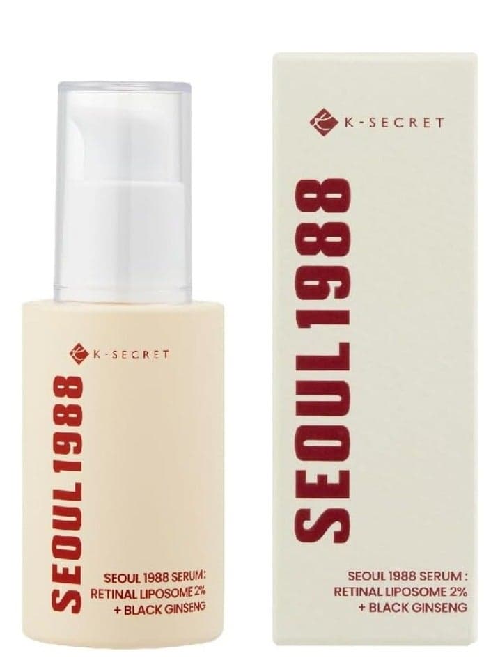 KSECRET SEOUL 1988 Serum : Retinal Liposome 2% + Black Ginseng, 30ml