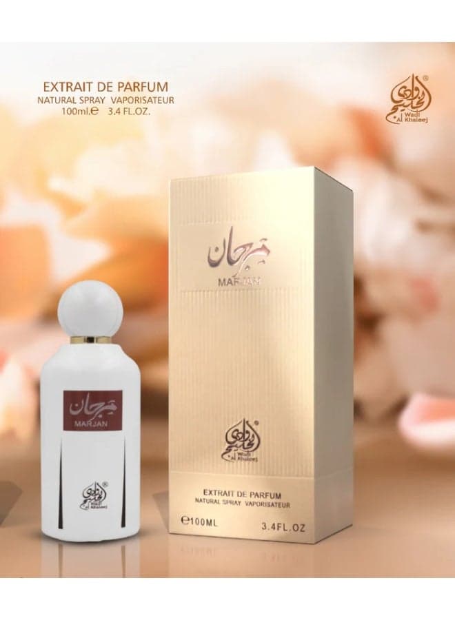 Marjan Extrait De Parfum 100ml By Wadi Al Khaleej Perfume