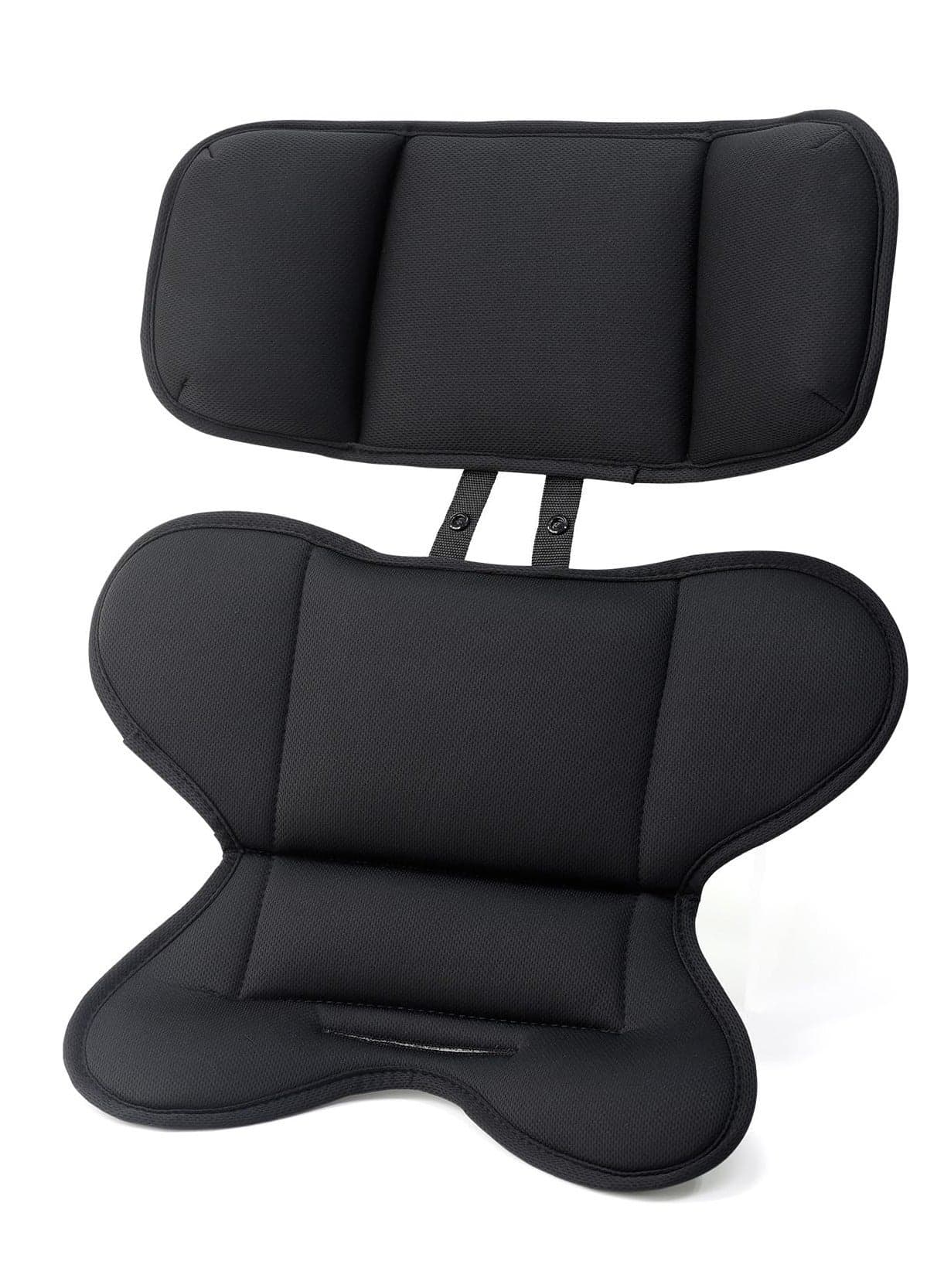 Infant Car Seat Insert, Baby Carseat Head & Body Support for Newborn, Soft Stroller Cushion Insert, Perfect for Infant Car Seats, Strollers, Cradles, Carriers Black