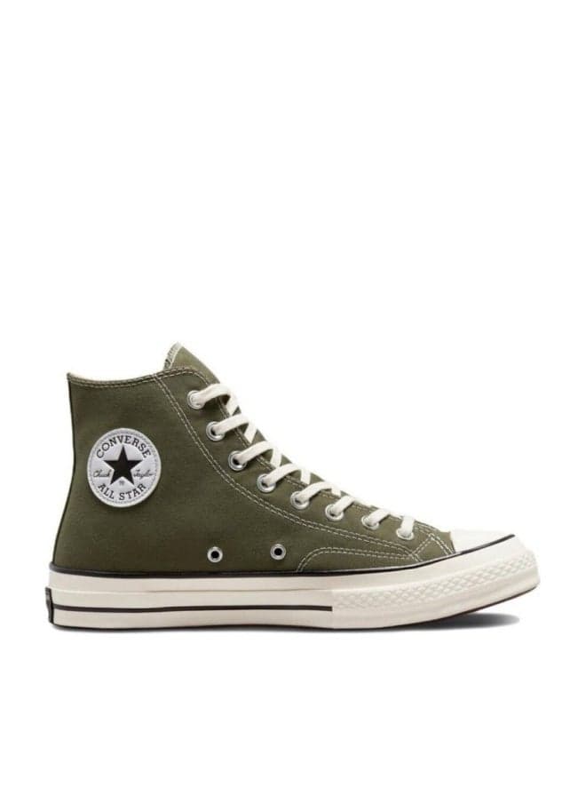 Classic High Top Sneaker Olive Green