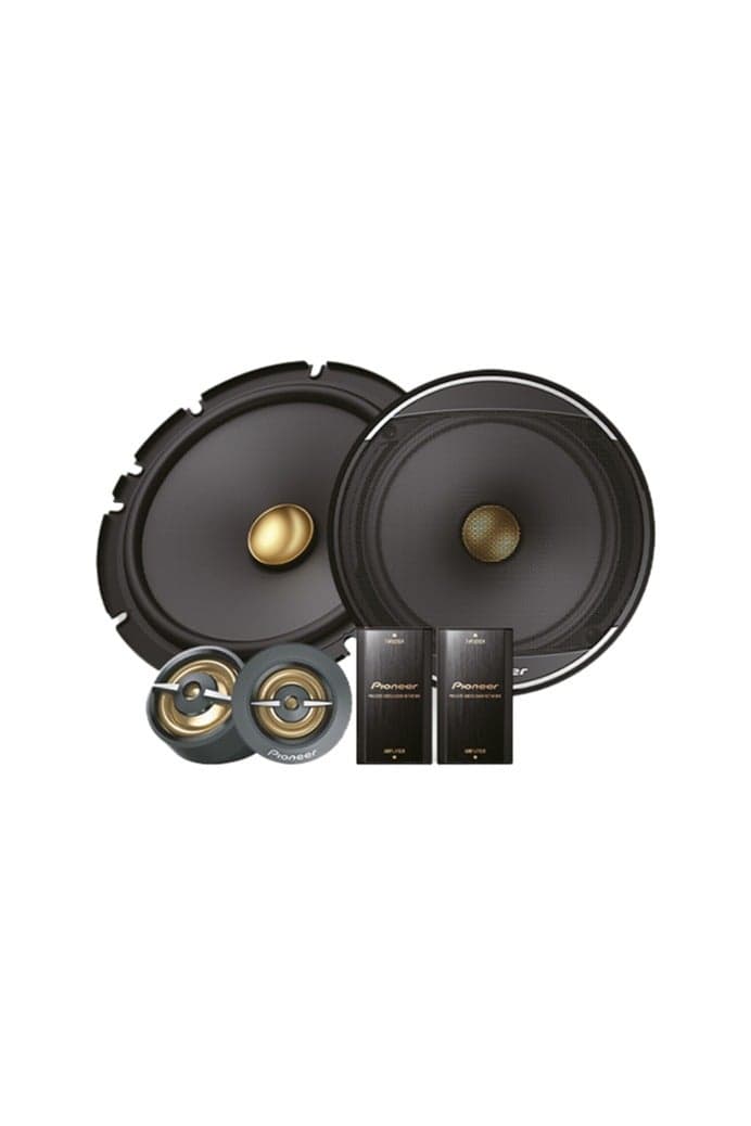 Pioneer TS‑A1608C 6.5″ Component Car Audio Speakers – 80 W RMS / 350 W Peak