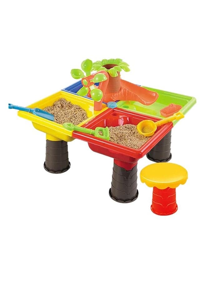 Sand Playing Toy Set Unique Shape Design, Portable Durable For Children