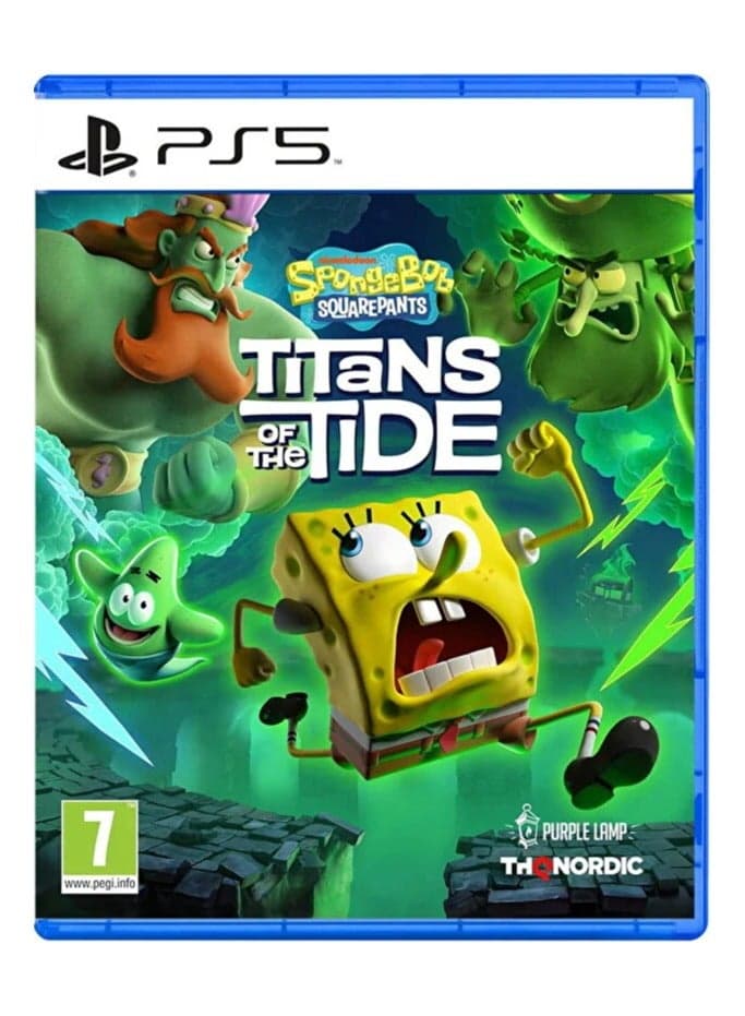 SpongeBob SquarePants: Titans of the Tide PEGI PS5 - Adventure - playstation_5_ps5