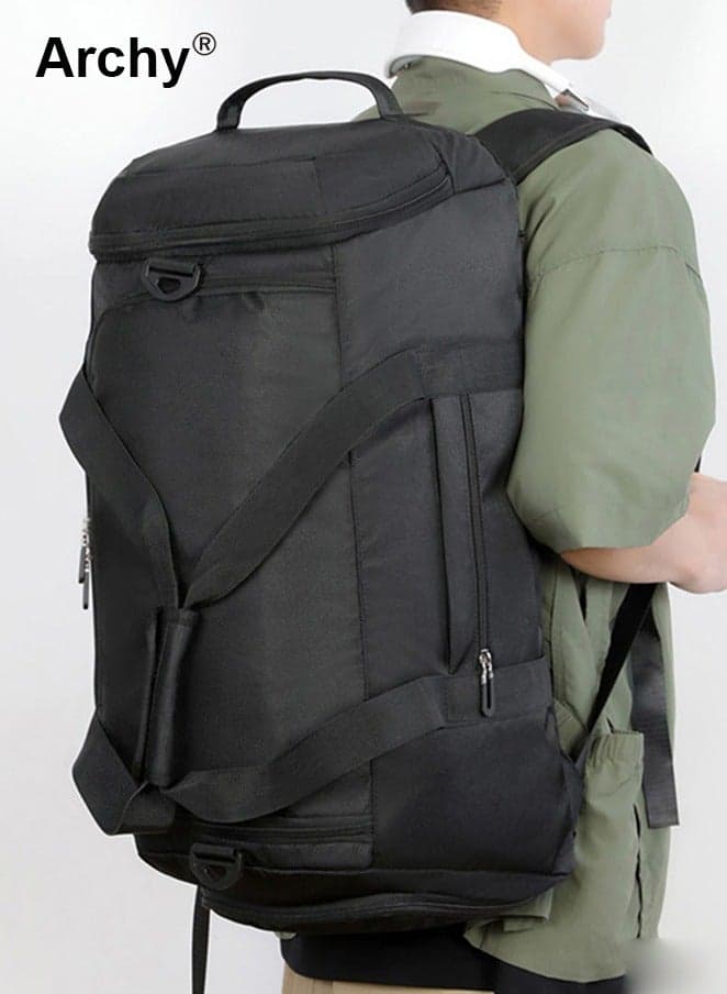 Large-Capacity Shoulder Bag Outdoor Sports Portable Fitness Bag Dry and Wet Separation