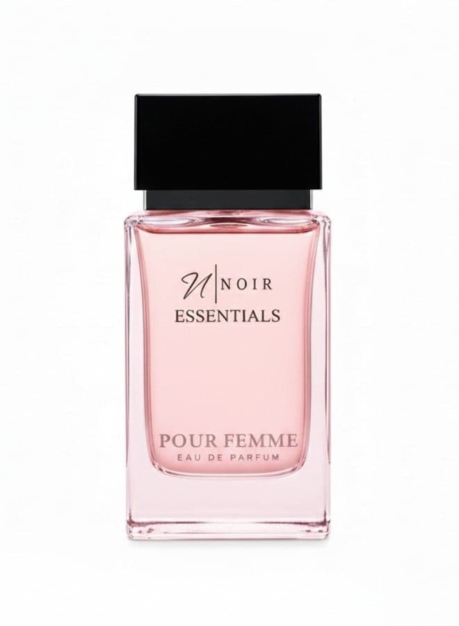 Essentials Pour Femme EDP Perfume for Women Fragrance with Gourmand Notes, Strawberry and Caramelized Popcorn, Long Lasting Ladies Perfume - 80ml