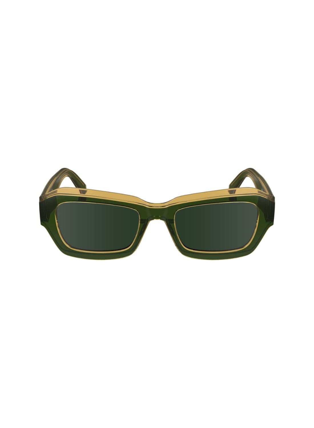 FULL RIM BIO INJ-G820 MODIFIED RECTANGLE CALVIN KLEIN JEANS SUN CKJ24608S 5220 (306) FOREST