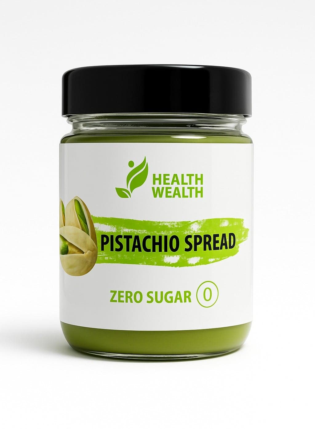 Health Wealth Sugar Free Spread Pistachio Butter 200g