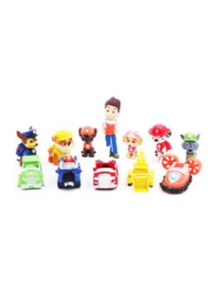 Paw Patrol 12-Piece Action Figure Model Toy For Kids