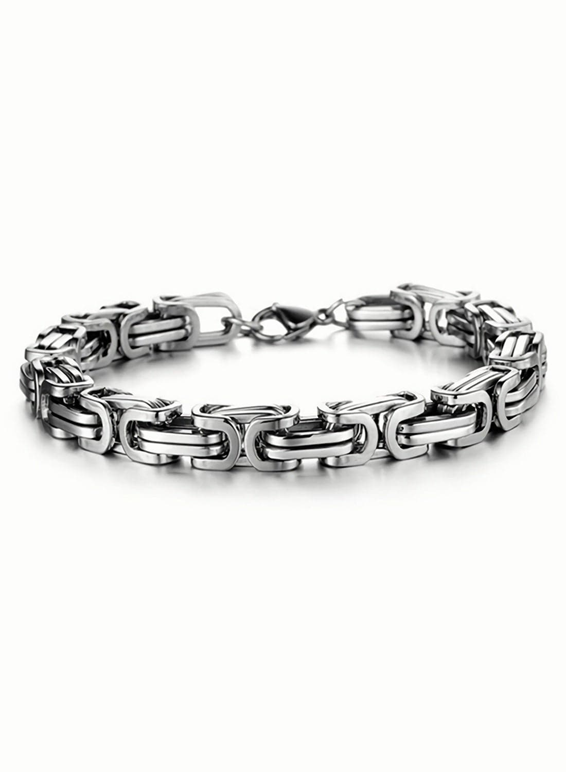 Men's Fashion Titanium Steel Bracelet - A Perfect Fusion of Classic and Contemporary - Size19cm(7.48in)