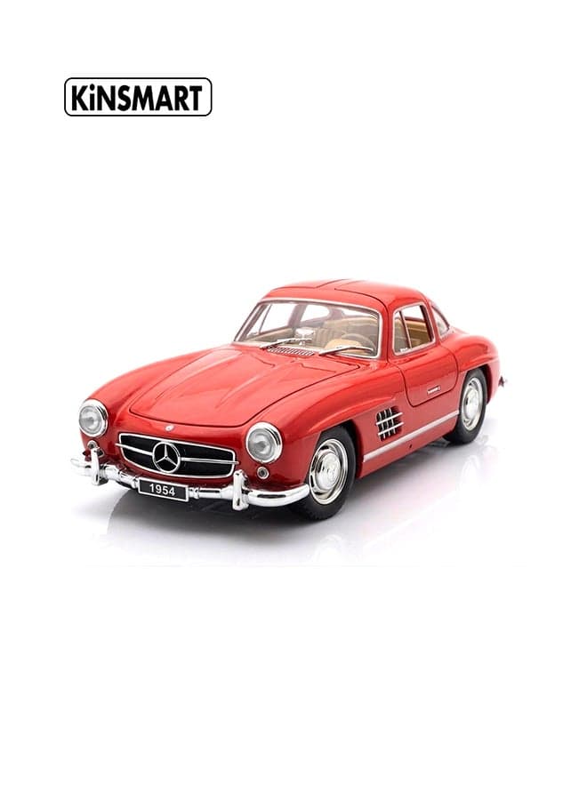 Kinsmart 1:36 1954 Mercedes-Benz 300SL Die-Cast Model Car – Pull Back Toy for Kids & Collectors