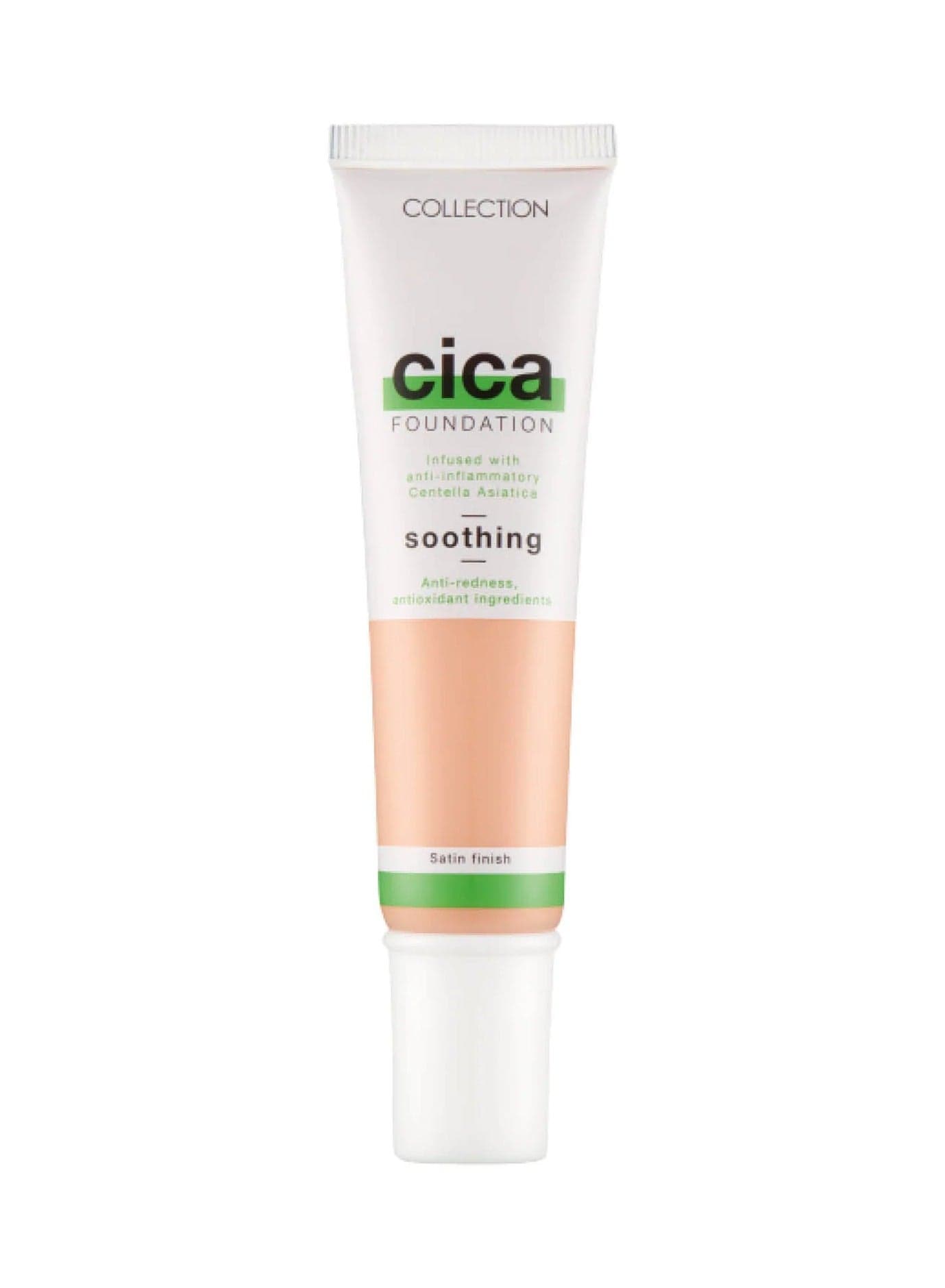 Hydrating Medium Coverage Cica Foundation Infused with Anti-Redness - Biscuit 30ml