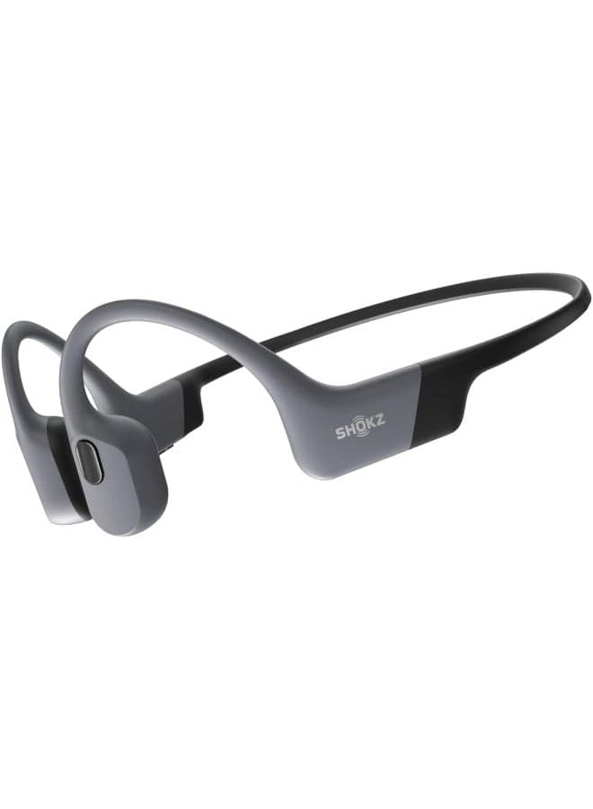 OpenSwim Pro Bone Conduction Sports Headphones - IP68 Waterproof, Bluetooth 5.4, 32GB MP3 Storage, Noise Cancelling Mics, 9h Playtime - Grey
