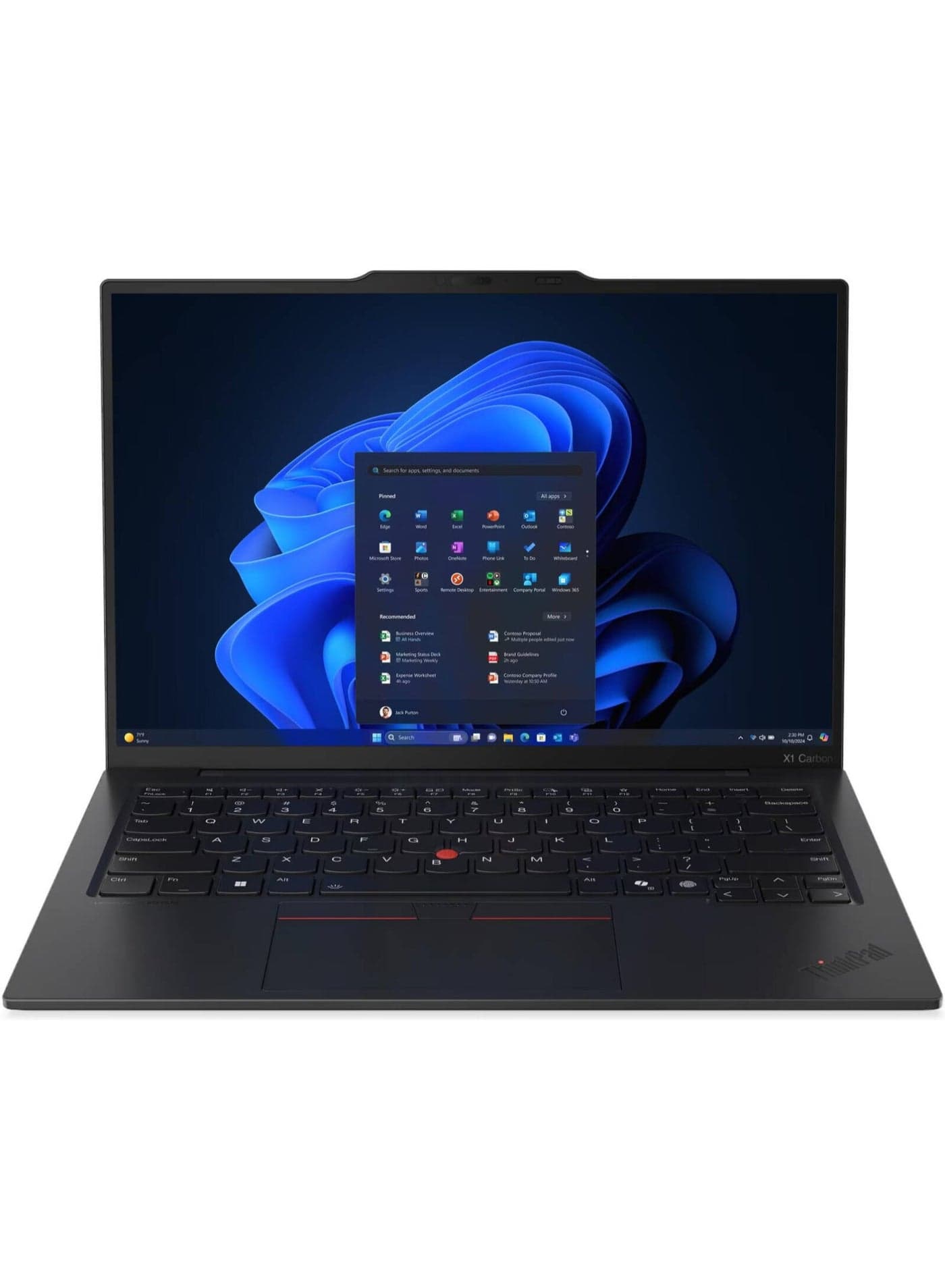 ThinkPad X1 Carbon Gen 13 Aura Edition, 14" 2.8K OLED 120Hz Display, Intel Core Ultra 7 258V, 32GB RAM, 512GB SSD, Intel Arc Graphics 140V, English K/B, Windows 11 Pro English Black