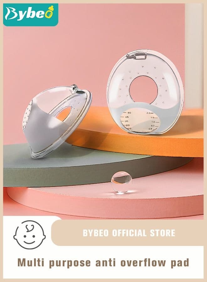 New Model Silicone Breast Shell & Milk Collection Catcher for Breastfeeding Relief (2 in 1) Protect Cracked, Sore, Engorged Nipples While Nursing or Pumping During The Day