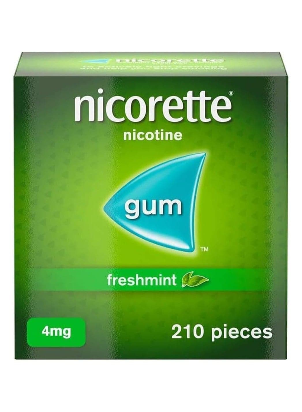 Nicorette - Freshmint Flavour Chewing Gum - 4 mg - 210 pcs