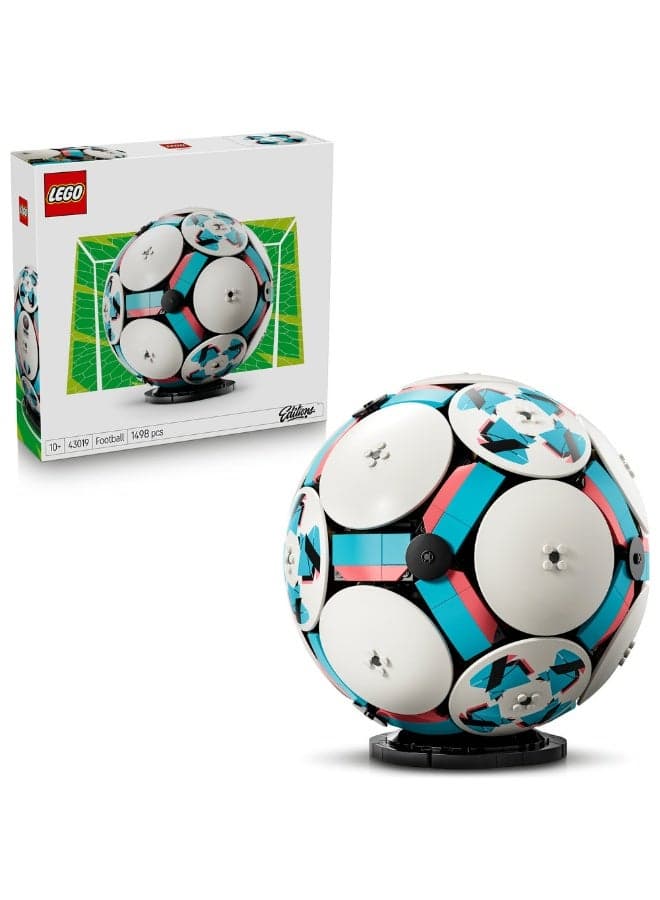 Editions Football - 3D Display Model Building Kit 43019 (Age 10+, 1498 Pieces)