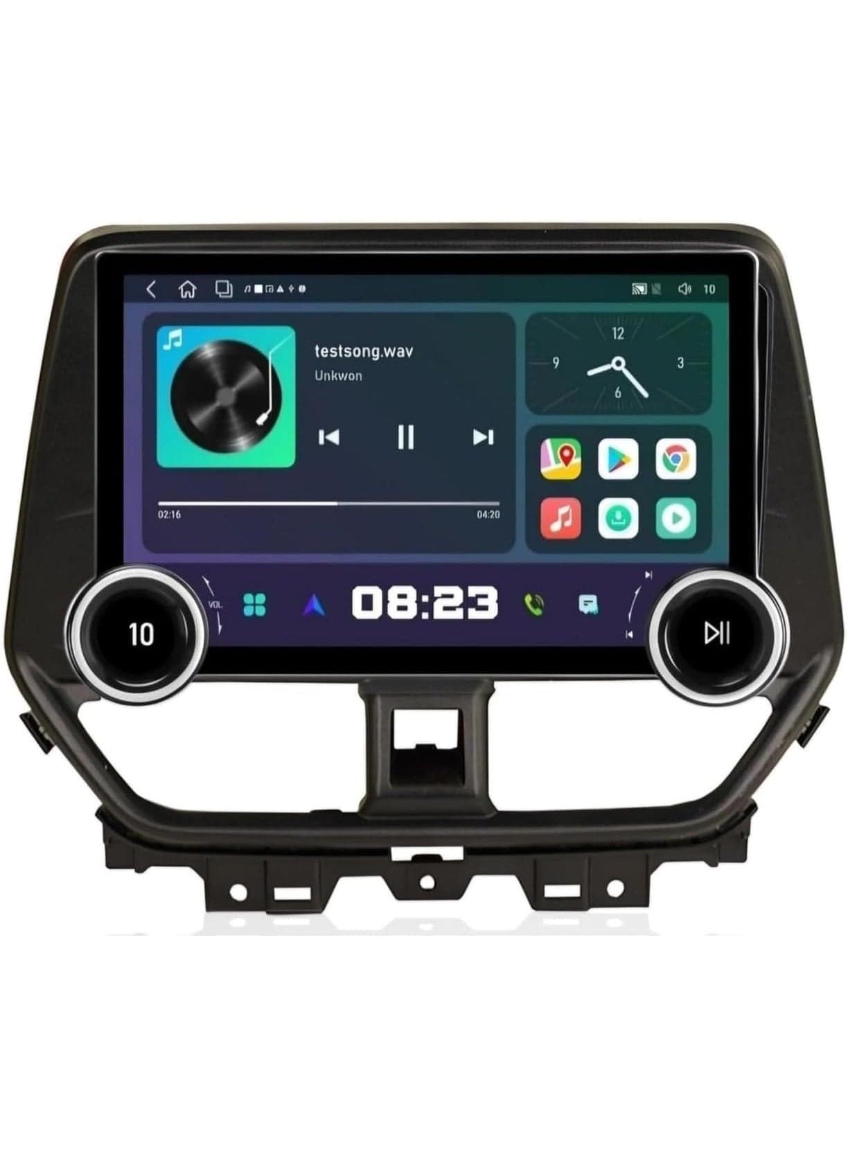 Android Diamond 2K Car Stereo for Suzuki Baleno Suzuki Fronx 2022-2024 4GB RAM 64GB ROM M-Link Wi-Fi BT, Radio GPS, 10 Inch IPS Screen with AHD Camera Included