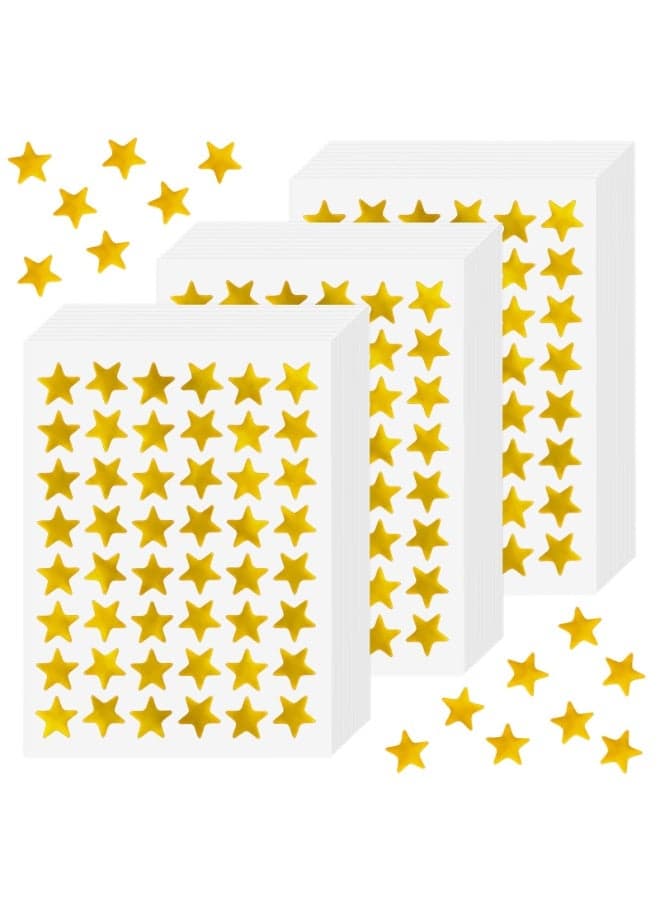 1440 PCS Gold Star Stickers for Kids Reward Students Teachers, ½” Gold Foil Star Stickers, 30 Sheets Self adhesive Mini Stickers,Motivational Supplies for School Classroom Teacher Supplies