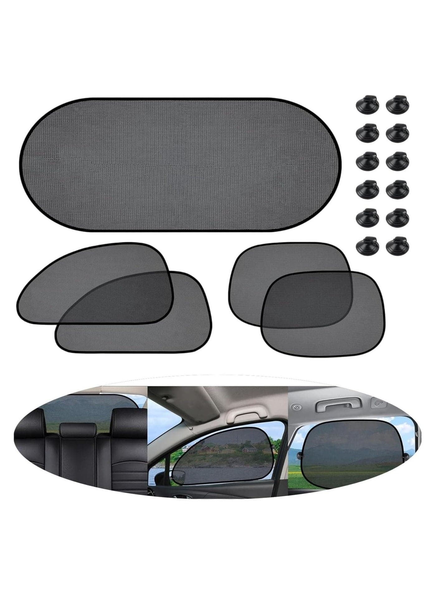 Car Sun Shades for Side Window Heatshield Sunshade for Car Interior