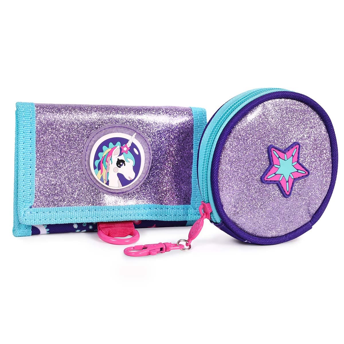 Kids Wallet and Coin Purse, Ayris Character, Zippered Pockets, Round Coin Pouch, ID and Card Slots, Ideal for Storing Coins, Bank Notes or Small Personal Items