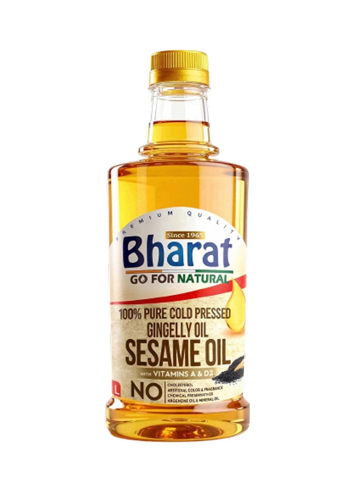 Bharat Sesame Oil (Gingelly) Cold Pressed 2 Litre