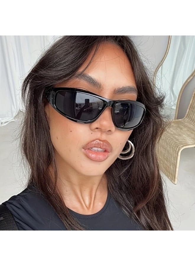 Y2K Men's and Women's Fashion Glasses - Multi functional and Versatile Decorative Glasses, Suitable for Various Activities