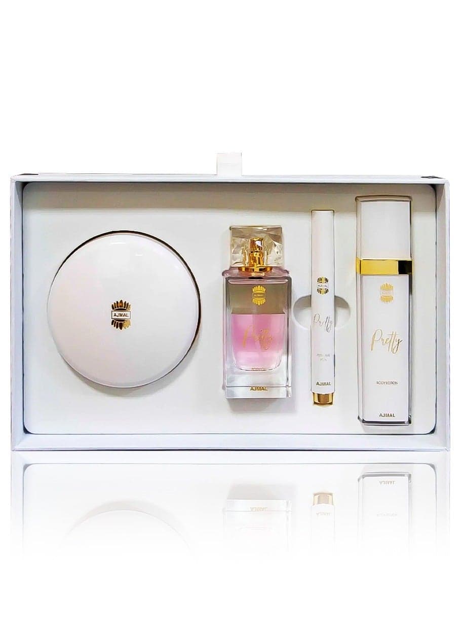 Ajmal Pretty Kit – Complete Beauty & Fragrance Gift Set for Women