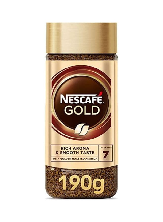 Gold Rich Aroma And Smooth Taste Instant Coffee 190grams Single