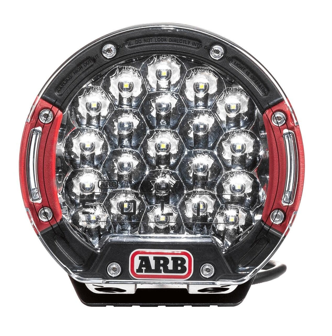 ARB Intensity Solis 21 Spot 7” Driving Light SJB21S | 835m Long Range LED Off-Road Light | OSRAM 9133 Lumens | 5700K | IP68 Waterproof 4x4 Auxiliary Driving Lamp, Vehicle Light