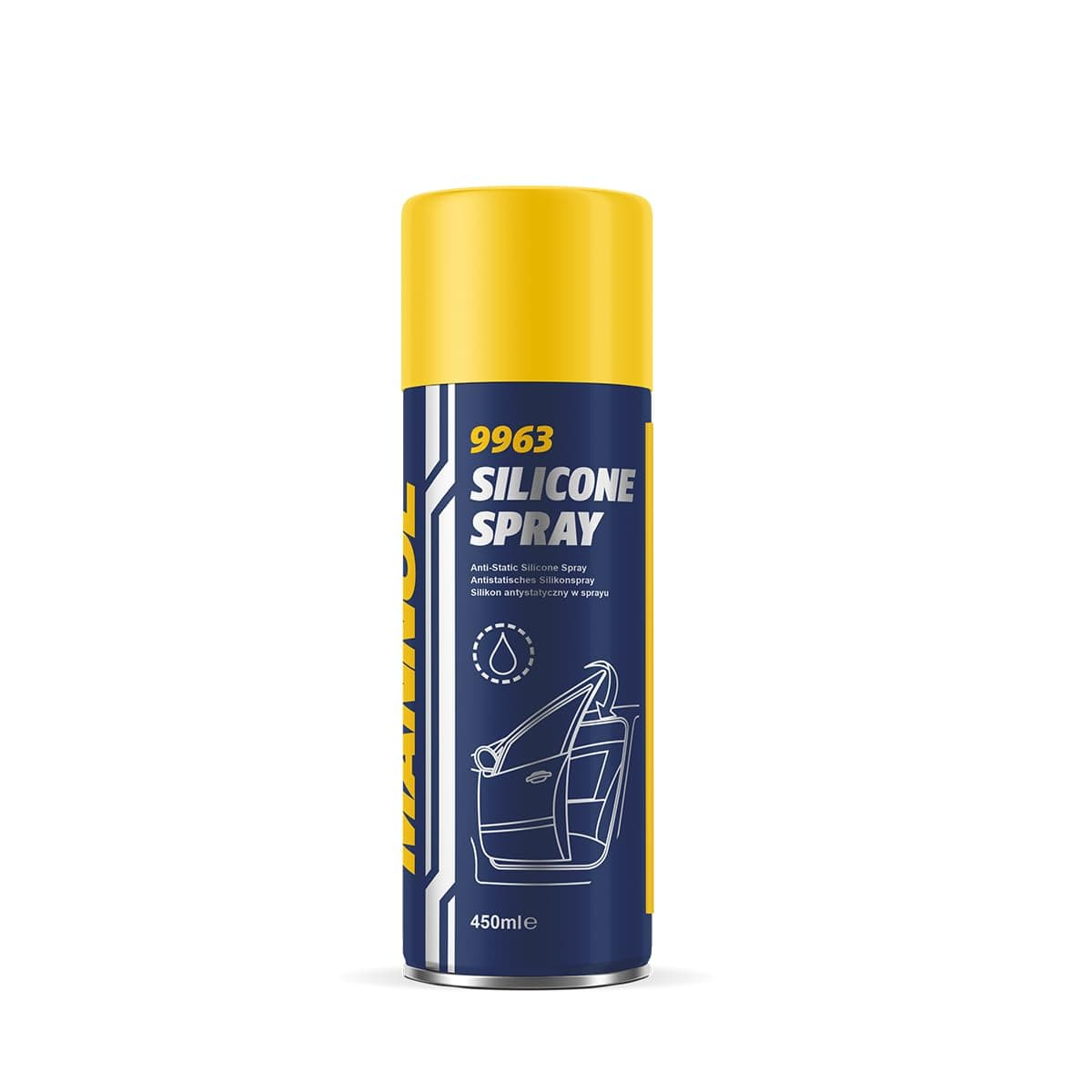 MANNOL 9963 Silicone Spray Imported from Germany 450ML