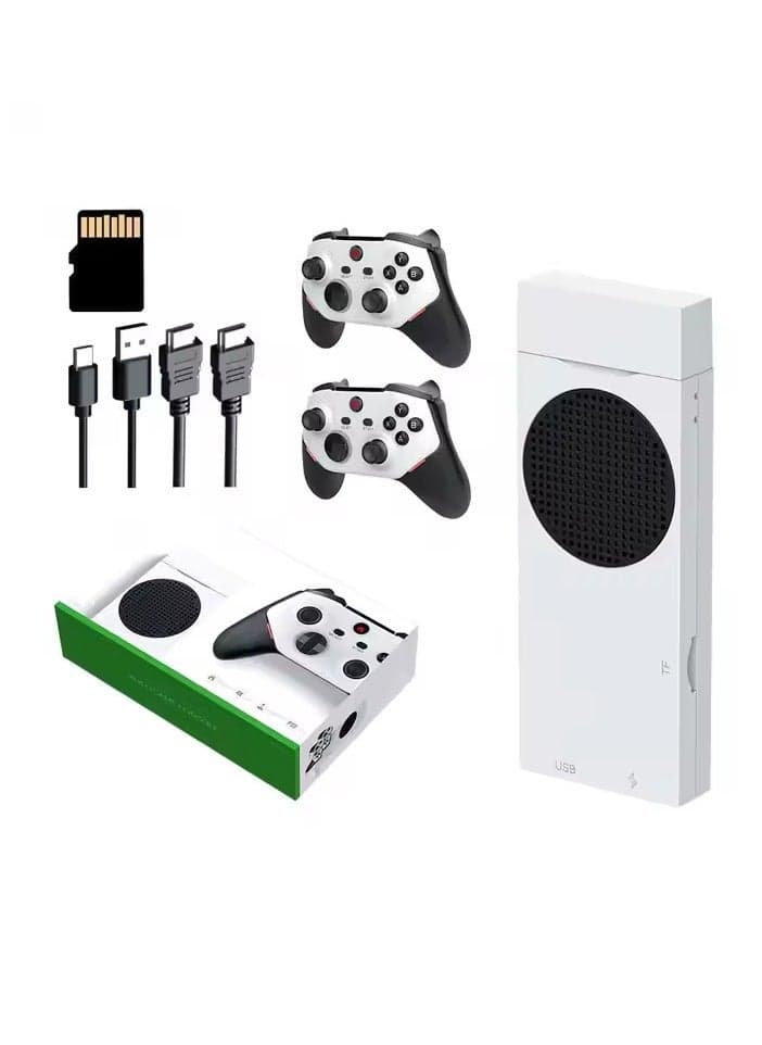 2025 M88 Pro 128GB Retro Game Console – 4K/8K HD TV Gaming System with 30,000+ Classic Games, Wireless Controllers, PS2/PSP/N64/Arcade Support, Expandable 512GB TF Card, Plug & Play for Family & Kids
