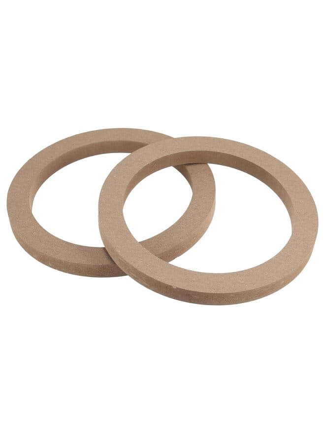 2Pcs Universal Wooden Car Speaker Subwoofer Mounting Spacer Rings Adapter Bracket Holder Plate Horn Bracket ( Size : 5IN )
