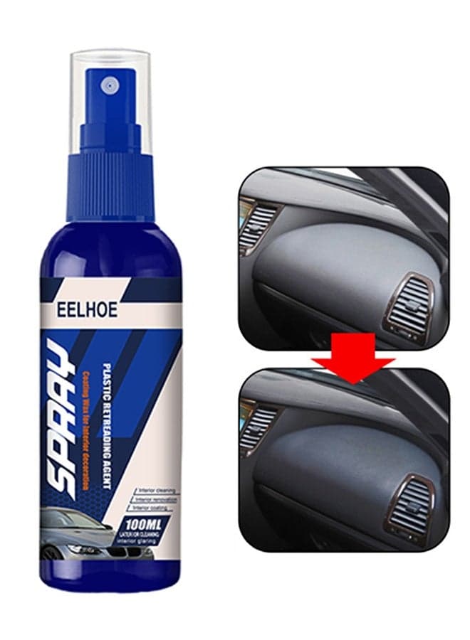 Plastic Retreading Agent, Car Plastic Parts Refurbish Agent, Quick Car Plastic Restorer Cream, Plastic Revitalizing Coating Agent, Automotive Plastic Retreading Agent For Car Interior Cleaning