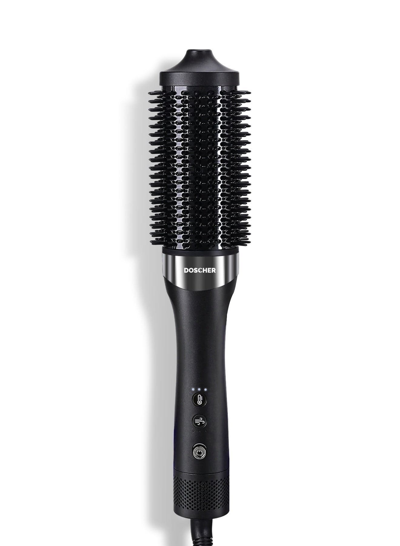 1000W Hot Air Brush ,40mm Oval Hair Dryer Brush with 2 Million Negative Ion, , 110K RPM Motor,360° MeshHeat technology 3 Temp & Speed Settings for Frizz-Free Hair