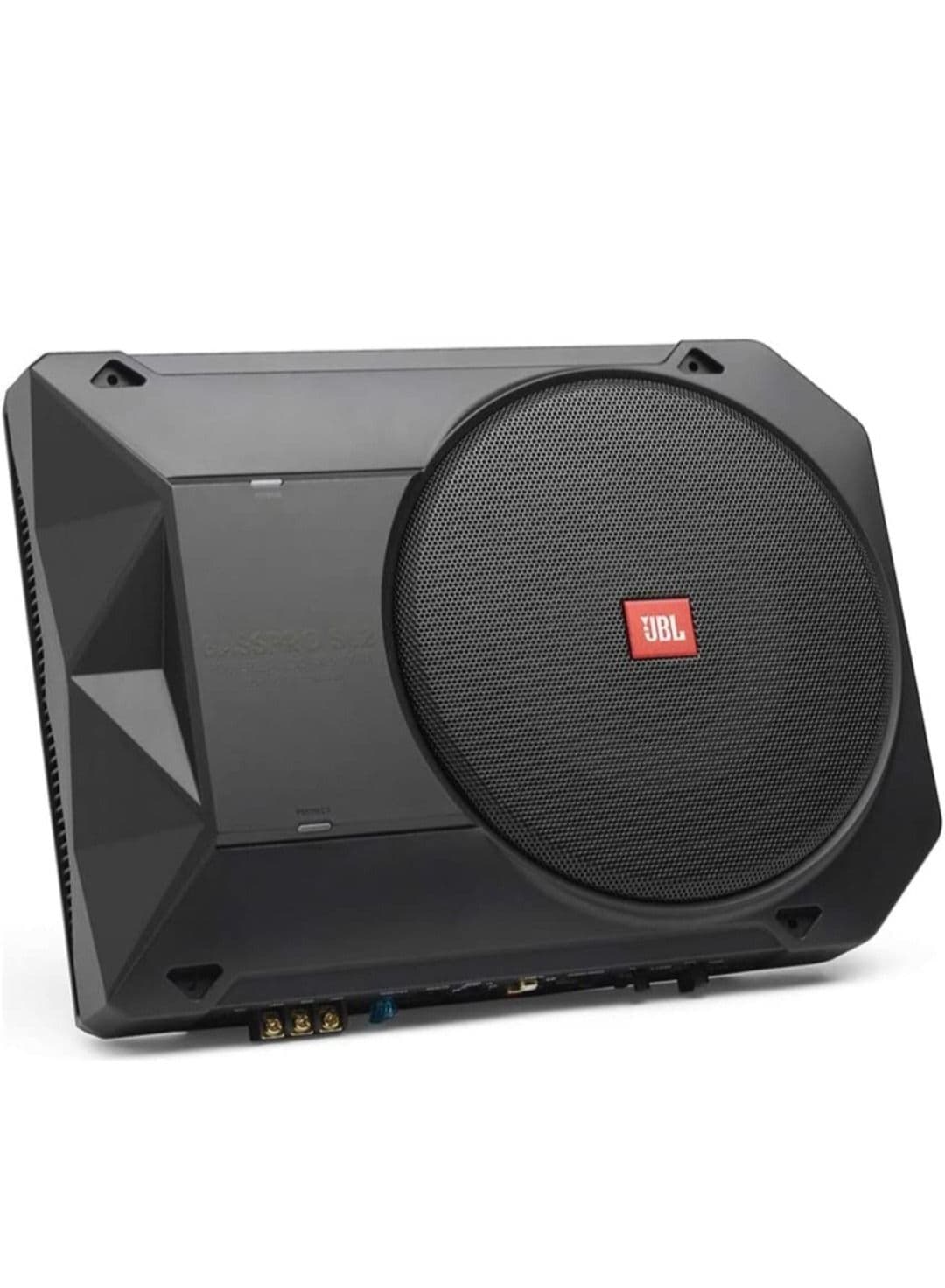 JBL BassPro SL2 Active Underseat Car Subwoofer With Built In Amplifier Under Seat 8'' Subwoofer Car With 125 Watt Power Amplifier