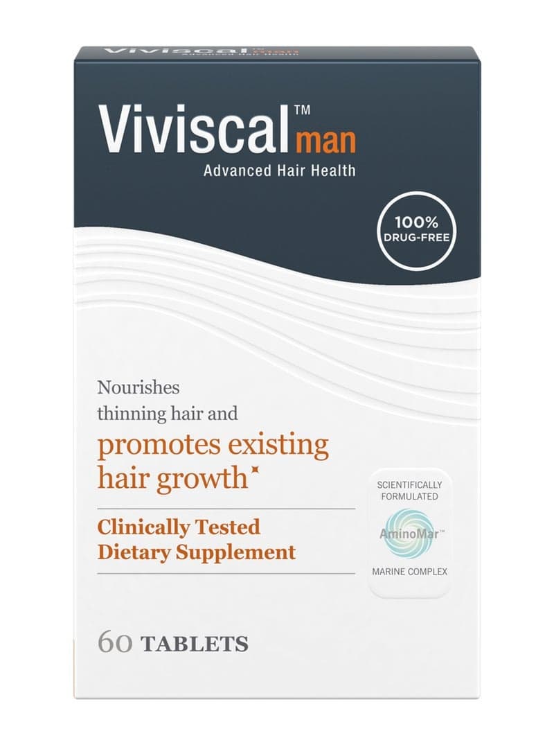 Man Hair Health Supplements, 60 Tablets