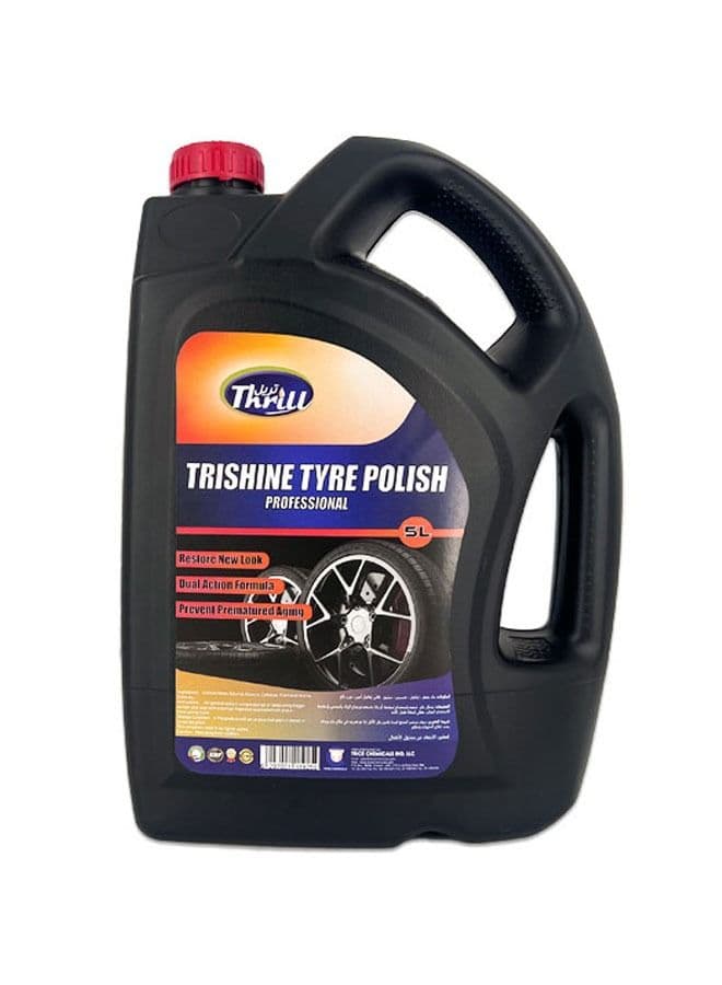 Thrill Trishine Professional Tyre Polish 5L