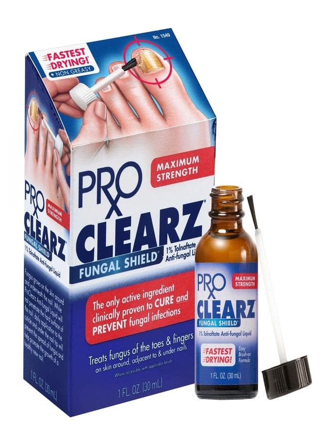 ProClearz Fungal Shield Maximum Strength Brush-On Anti-Fungal Liquid, 1 Ounce Bottle (Pack of 2)